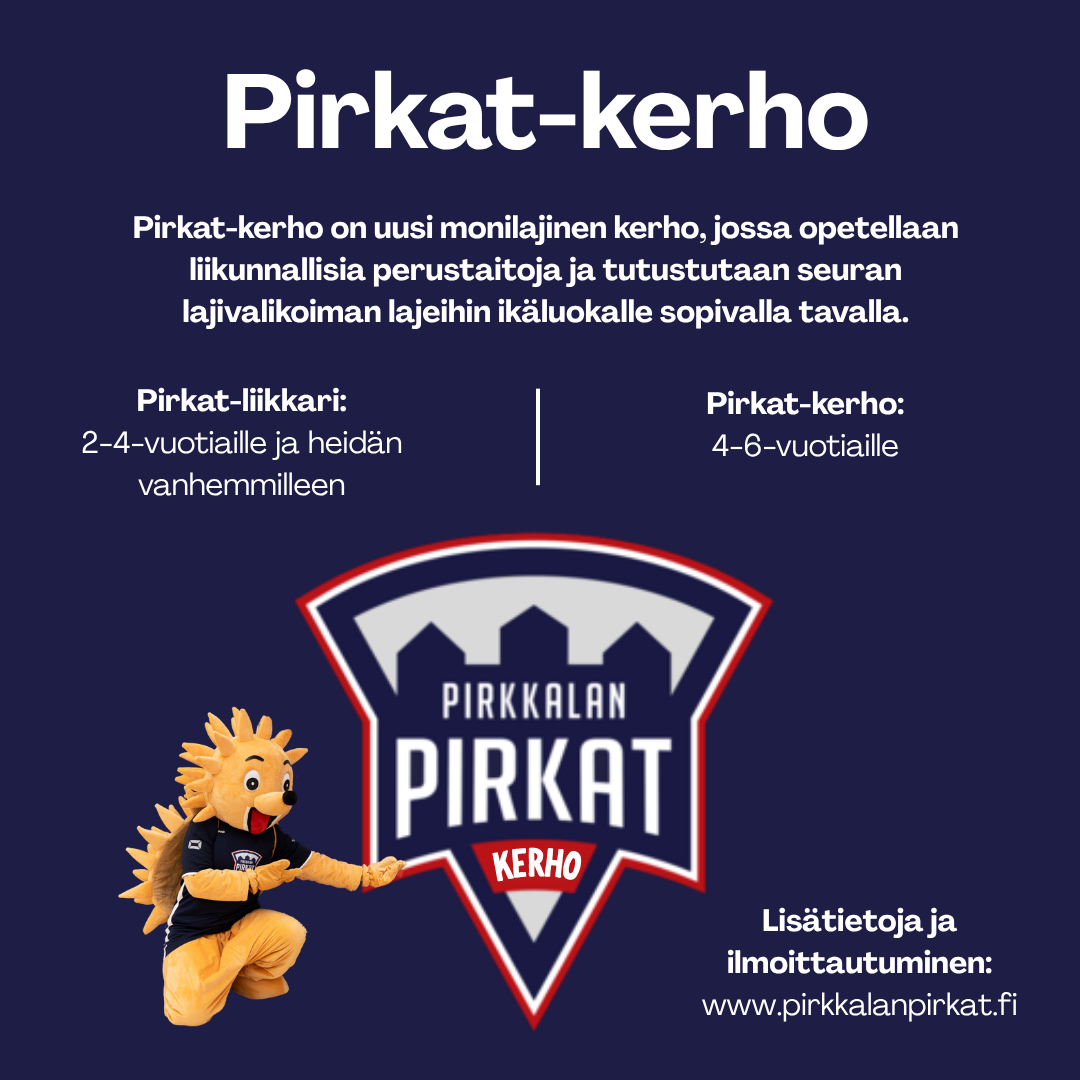 Pirkat-kerhojen ilmoittautuminen on nyt auki!