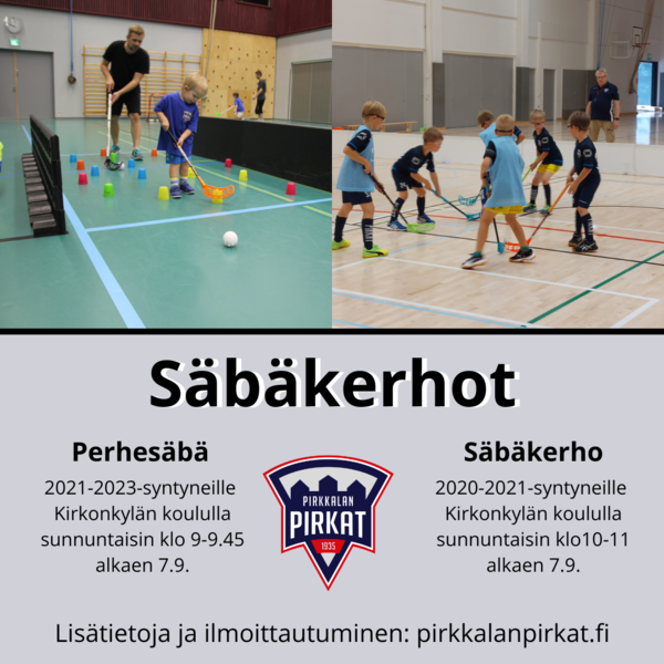 Tule mukaan Säbäkerhoihin!