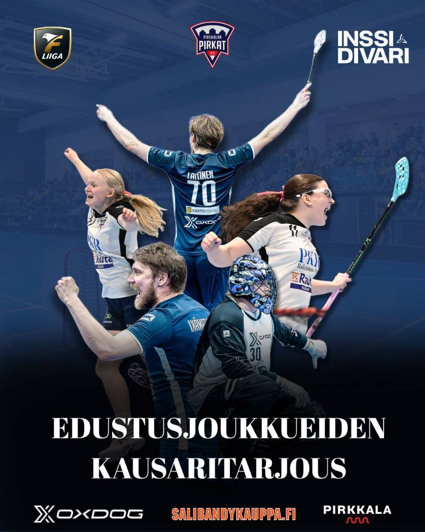 Salibandyn edustusjoukkueiden kausikortit yhteistarjouksessa
