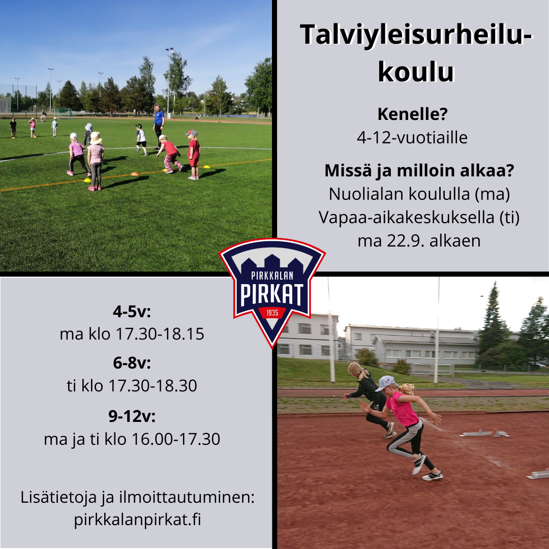 Talviyleisurheilukoulu 2025-2026