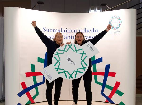 Lentopallojaostolle Lasten ja nuorten Tähtimerkki!