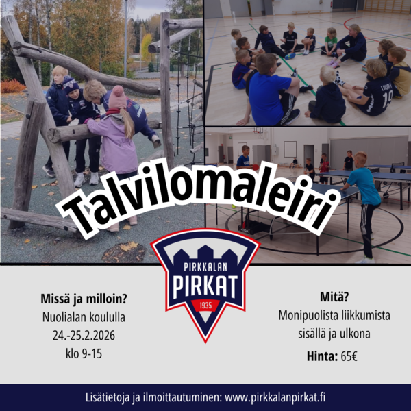 Talvilomaleiri 24.-25.2.2026