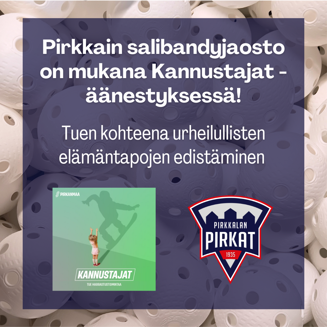 Salibandyjaosto mukana Kannustajat-äänestyksessä!