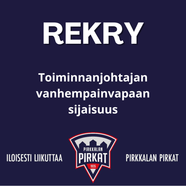 Rekry: Toiminnanjohtajan vanhempainvapaan sijainen