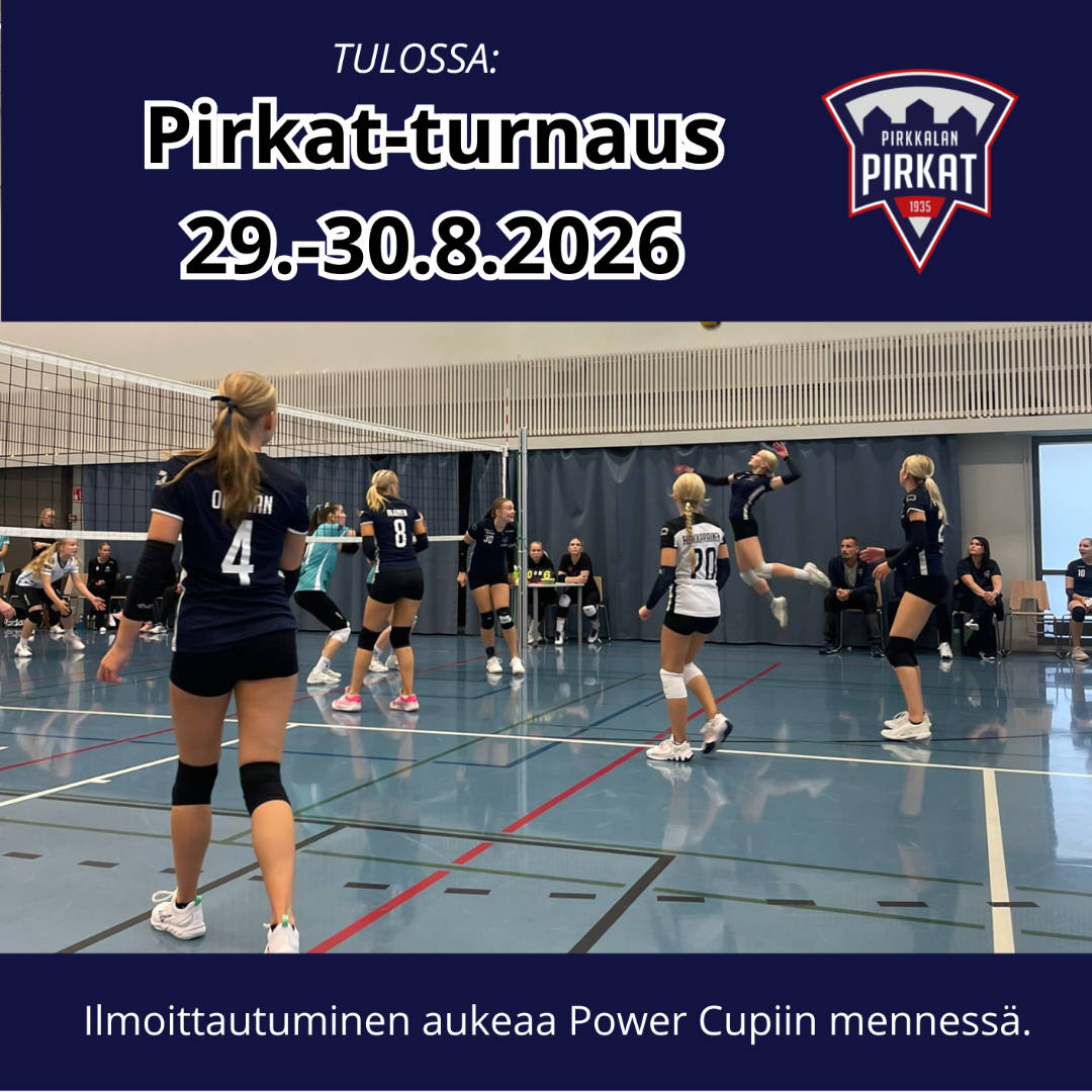Tulossa: Pirkat-turnaus 29.-30.8.2026