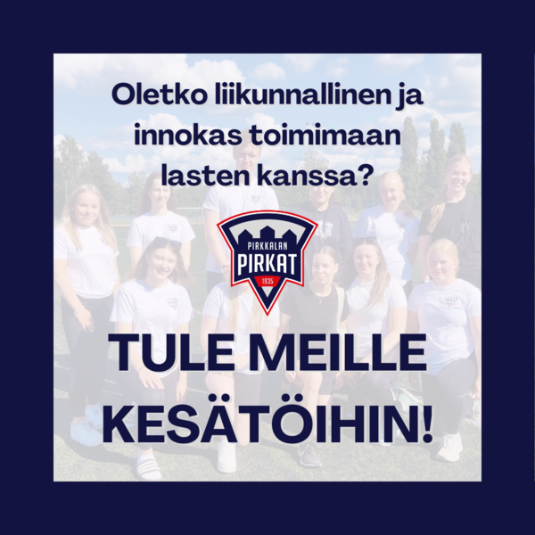 Tule meille kesätöihin!