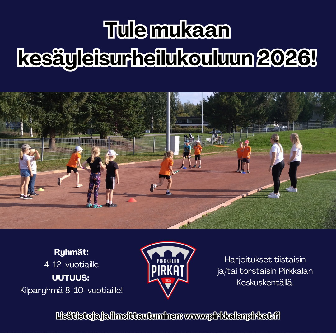 Kesäyleisurheilukoulut 2026