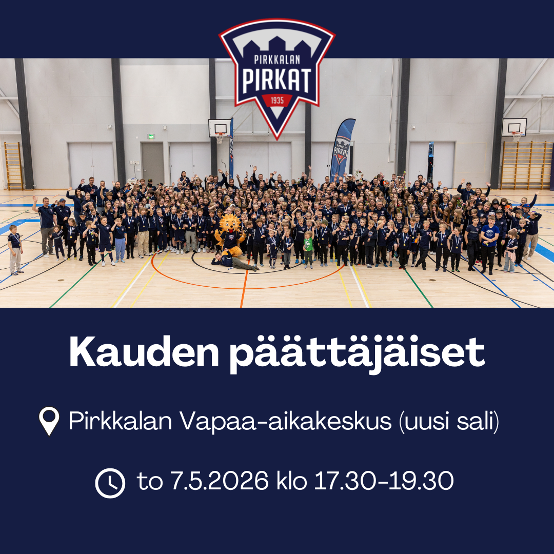 Kauden päättäjäiset 7.5.2026