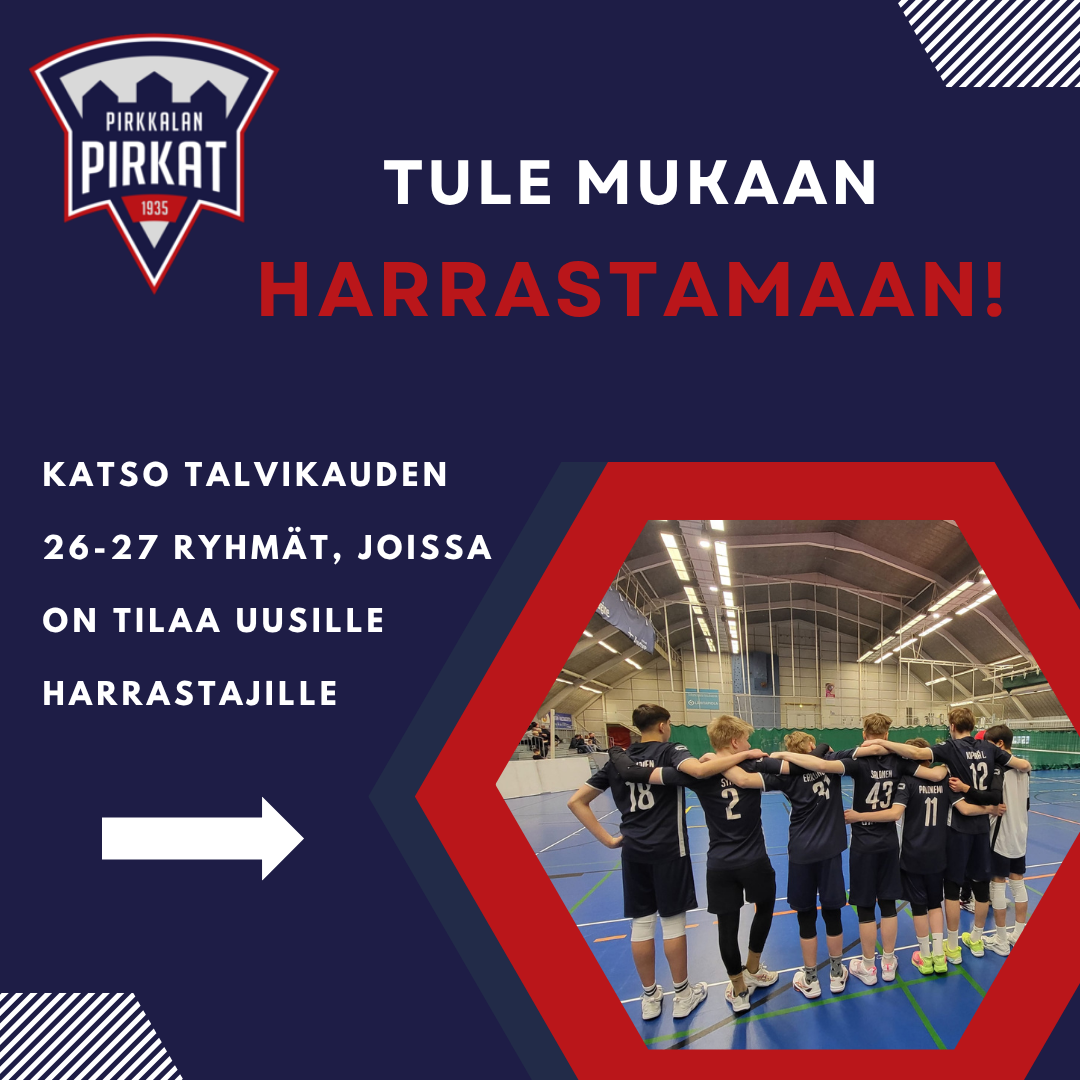 Ilmoittaudu mukaan talvikaudelle 2026-2027!