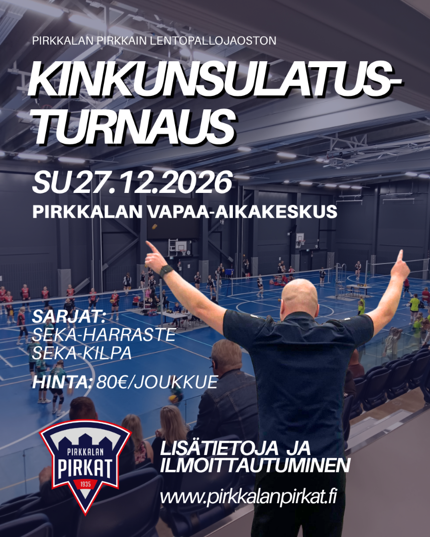 Kinkunsulatusturnaus su 27.12.2026 Pirkkalassa!