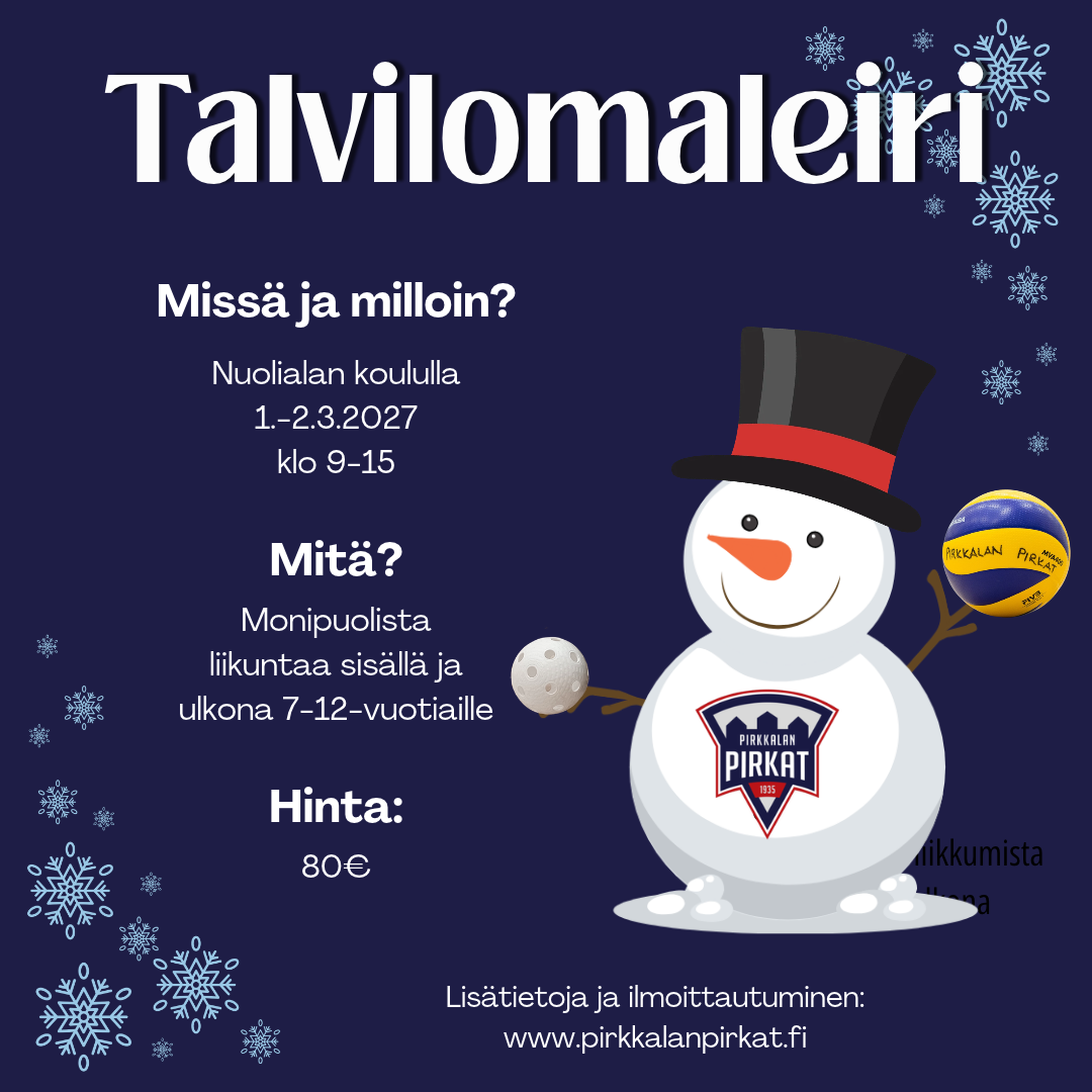 Talvilomaleiri 1.-2.3.2027