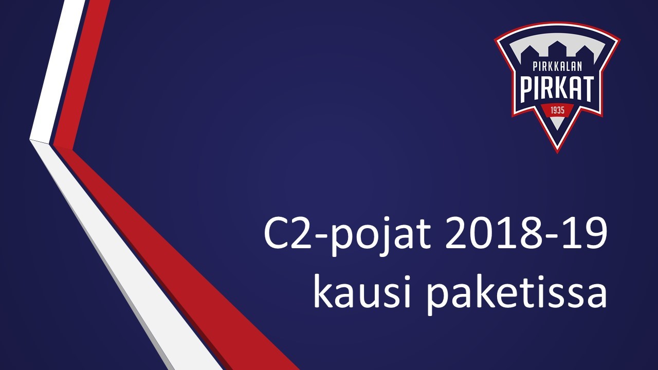 C2-poikien 2018-19 kausi paketissa