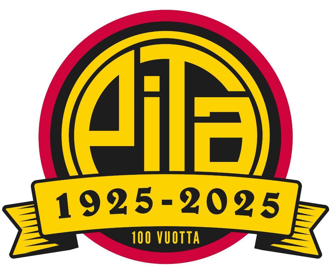 PiTa 100v juhlavuoden logo