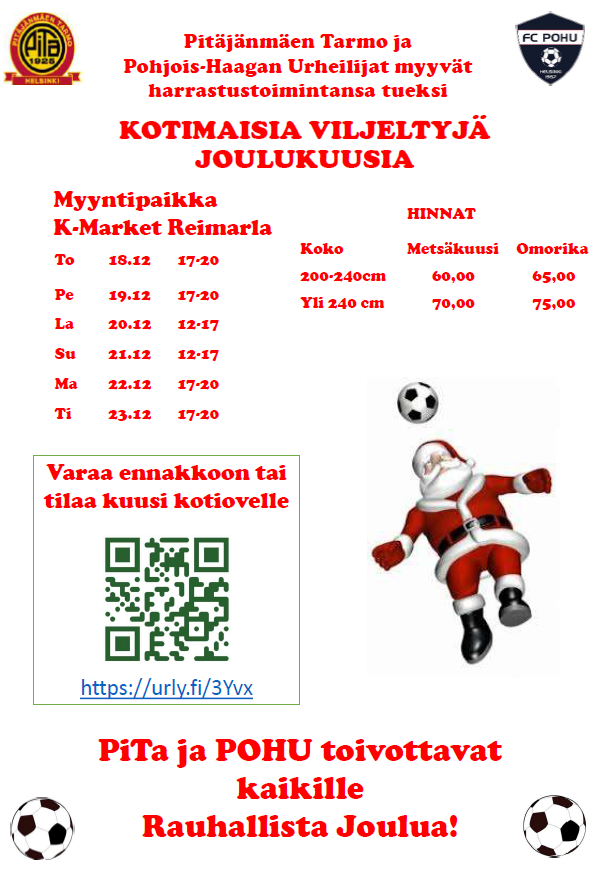 Perinteiset PiTa -kuuset ennakkomyynnissä nyt!