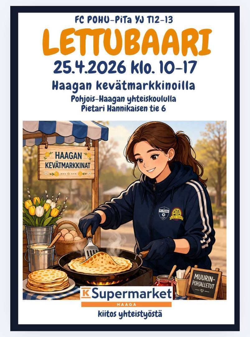 Haagan kevätmarkkinat 25.4. klo 10-17