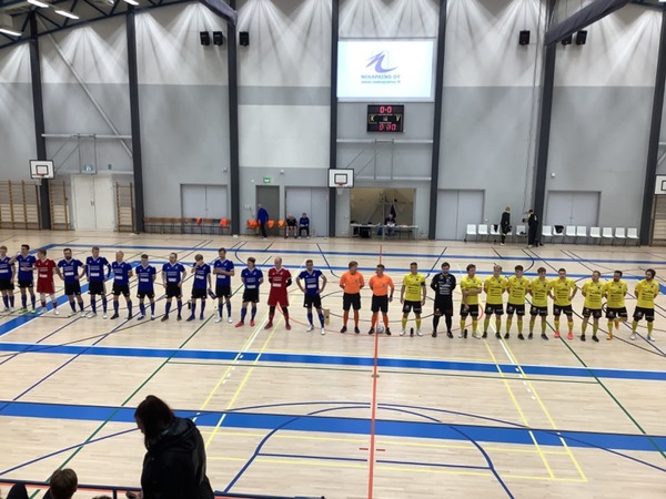 Yrityksille näkyvyyttä PJK:n Futsal-Liigan peleissä.