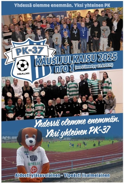 PK-37:n kausijulkaisu 2025 - Osa 1 on ilmestynyt