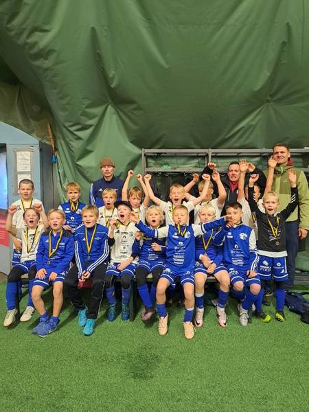 Joukkueen kausi päätökseen mukavissa pelitunnelmissa