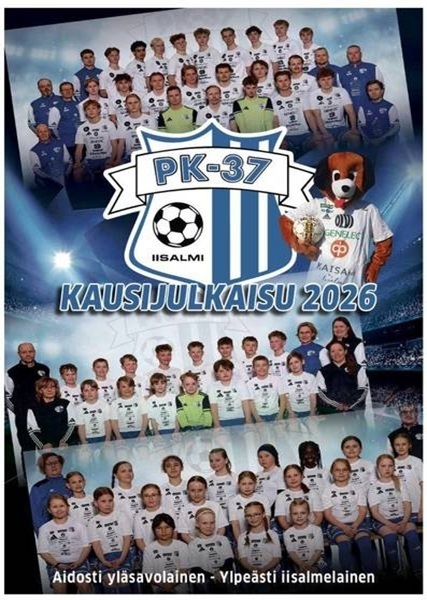 Pallo-Kerho 37:n kausijulkaisu 2026 on ilmestynyt!