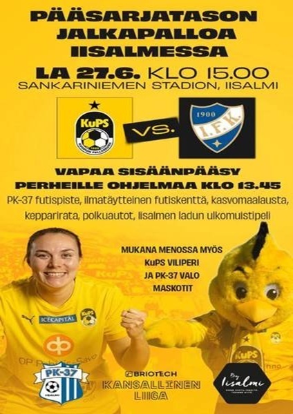 KuPS-ottelu