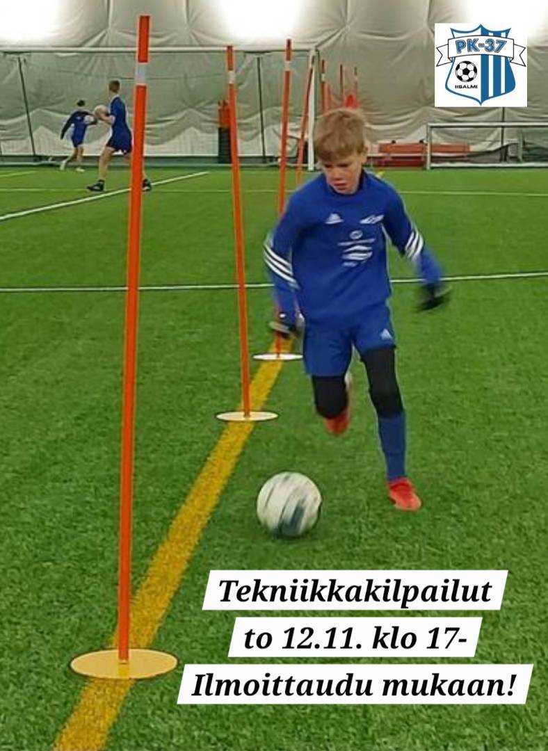 Tekniikkakilpailut to 12.11. Iisalmen jalkapallohallissa - Ilmoittautuminen avattu
