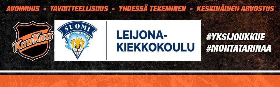 Kiekkokouluun ilmoittautuminen auki