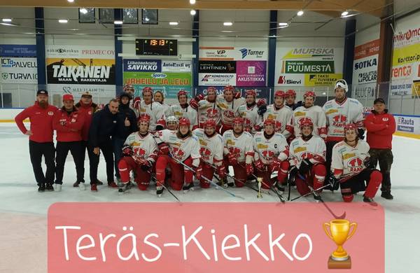 Raahen Teräs-Kiekko voittoon Locos Cocos Hockey Games turneesta!