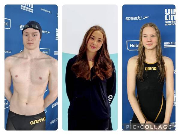 Uinti Populan edustus Helsinki Swim Meet 2024 -kisoissa 