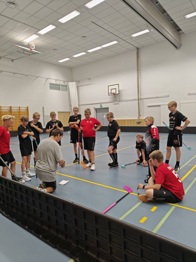 Joukkue harjoittelee jo kohti tulevaa kautta!