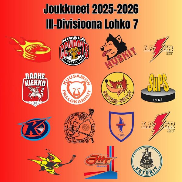 Joukkueet kaudelle 25-26!