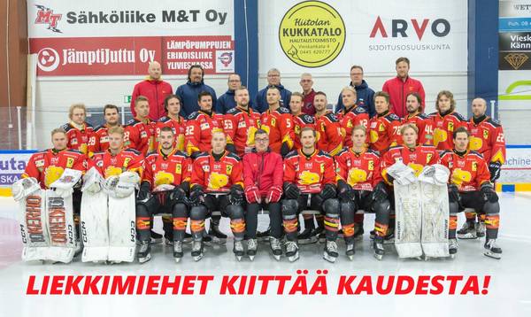 LIEKKIMIEHET KIITTÄÄ KAUDESTA!