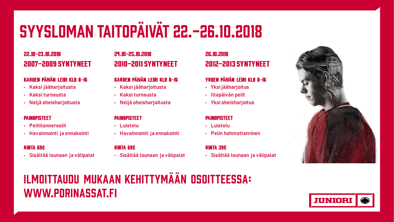 Syysloman Taitopäivät 22.-26.10.2018