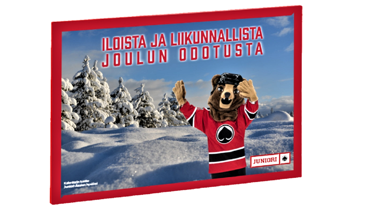 Joulukalenterin voittonumerot 1.-16.12.