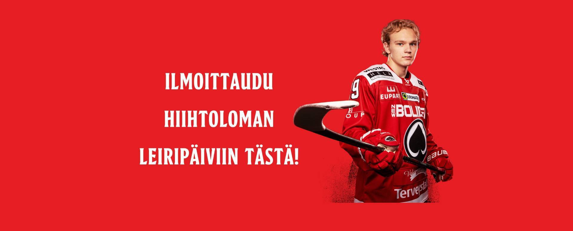 Talvilomaleiri ilmoittautuminen on auki!