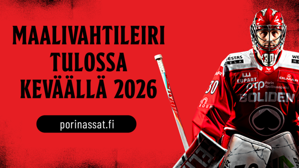 Porin Ässien maalivahtileiri 22.-24.5.2026