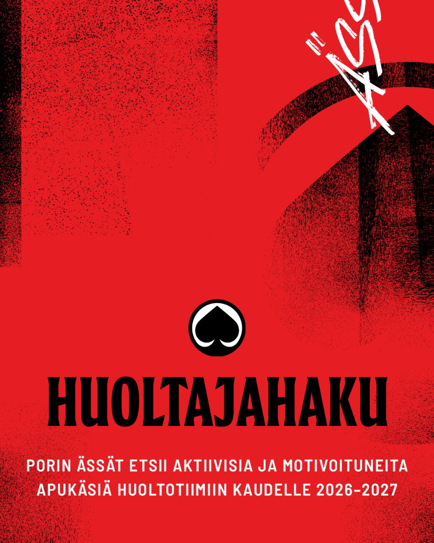 Liity Porin Ässien huoltoiimiin!