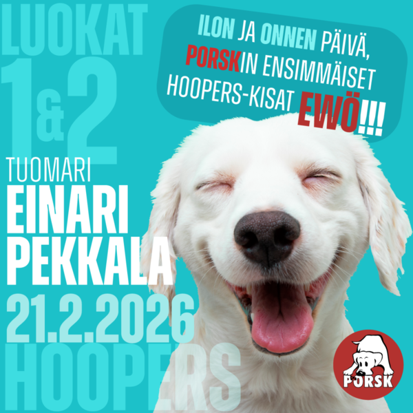 PORSKin Hoopers-kilpailut 21.2.2026