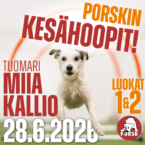PORSKin kesähoopit 28.6.2026