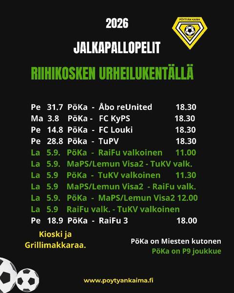 Syyskauden pelit