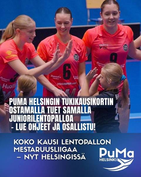 Myy liigan tukikausikortteja ja tienaa joukkueelle!