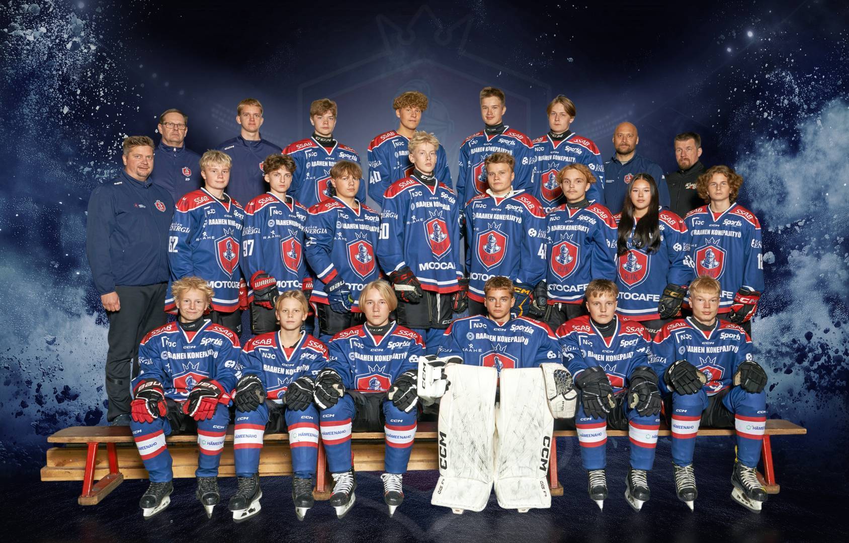 U16 joukkue kaudella 2025-2026