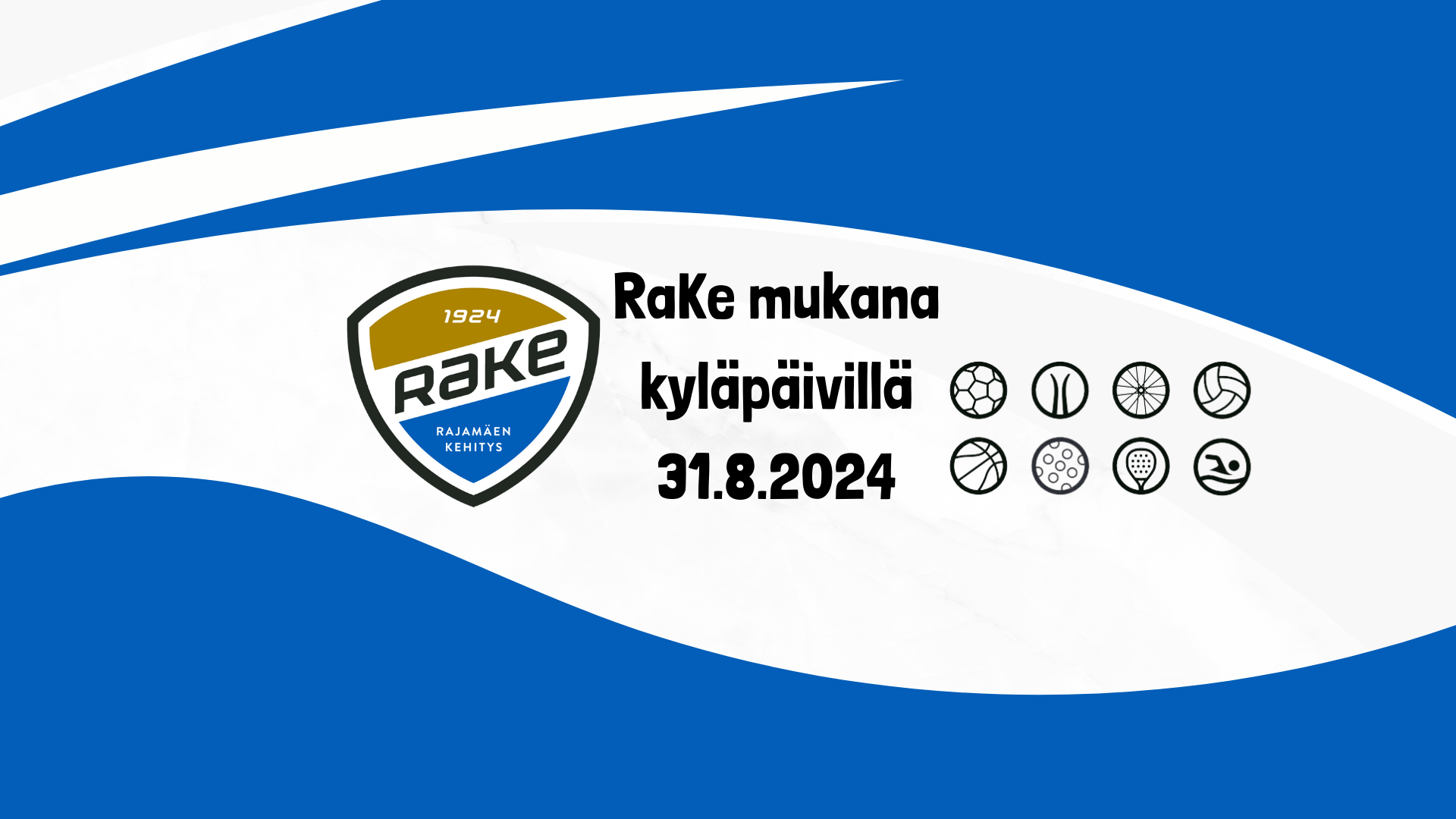 RaKe mukana Kyläpäivillä 31.8.2024