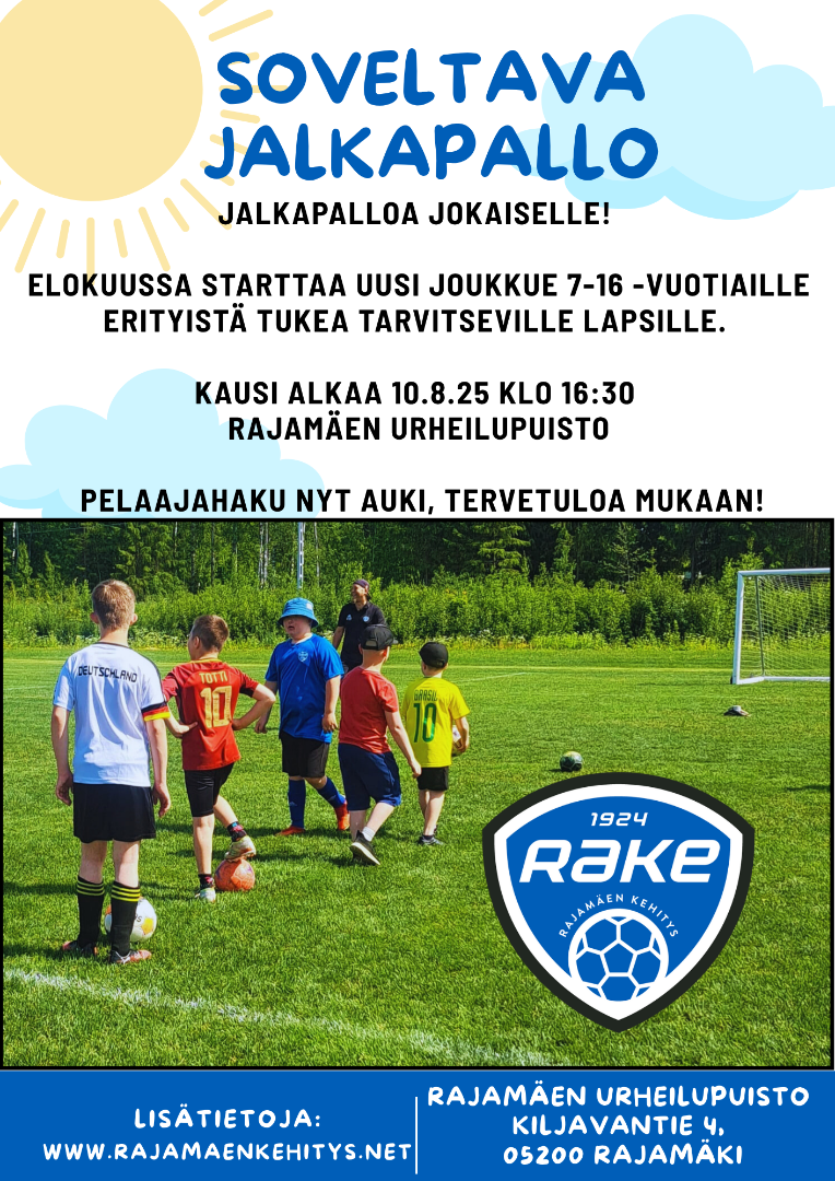 UUSI JOUKKUE: Soveltava jalkapallo