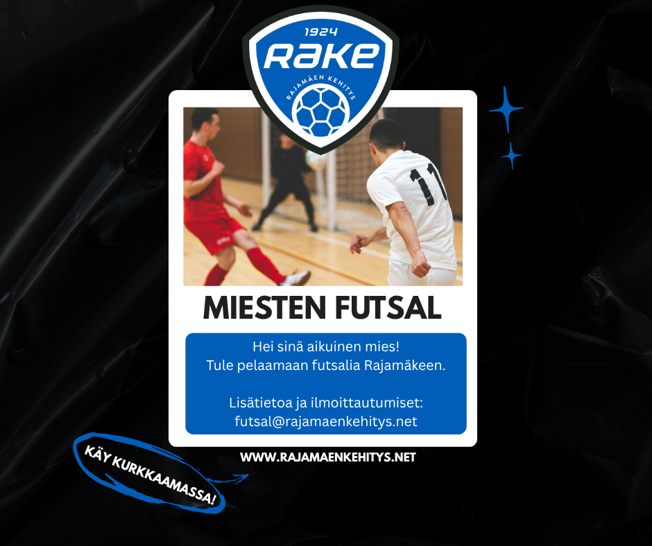 Miesten futsal AVOIMET TREENIT!