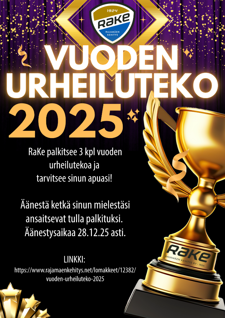 VUODEN URHEILUTEKO 2025