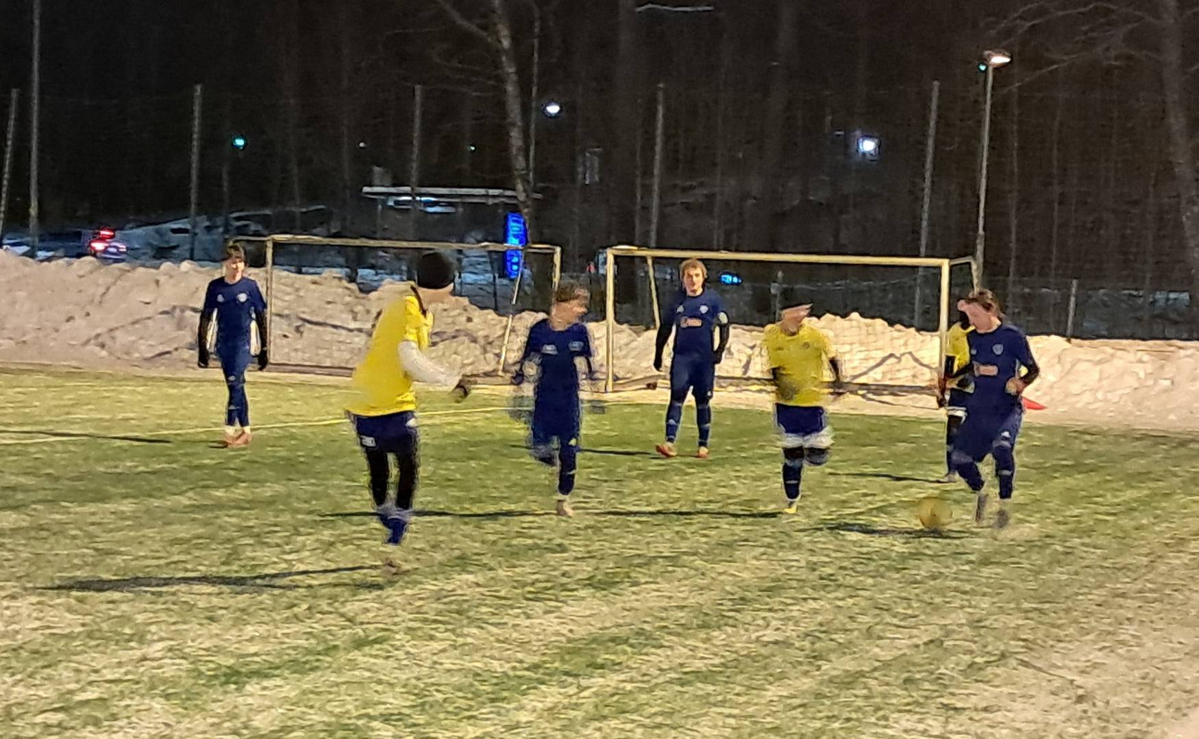 Talvisäässä, nenä jäässä