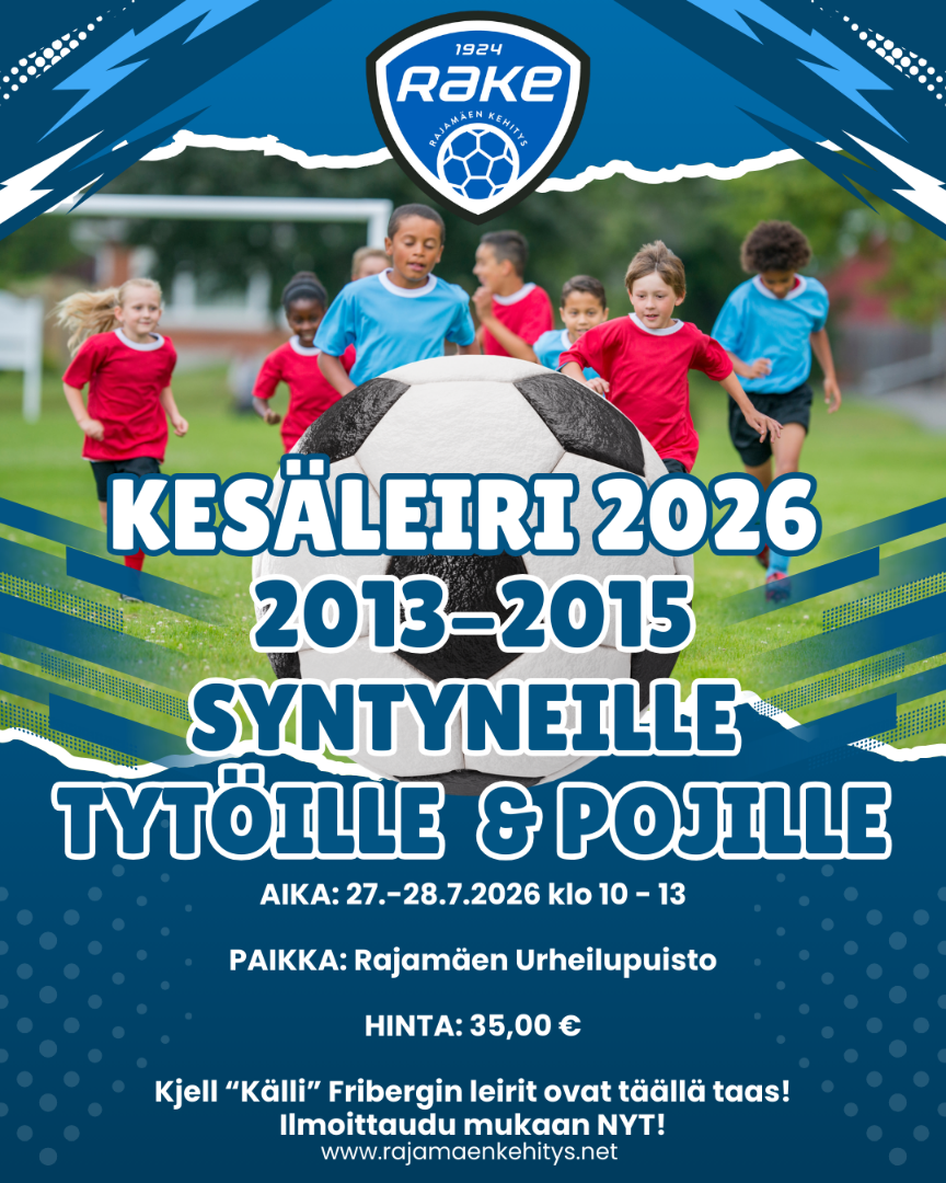 Hei sä 2013-2015 syntynyt futaaja!