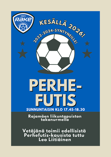 Perhefutis kesällä 2026!
