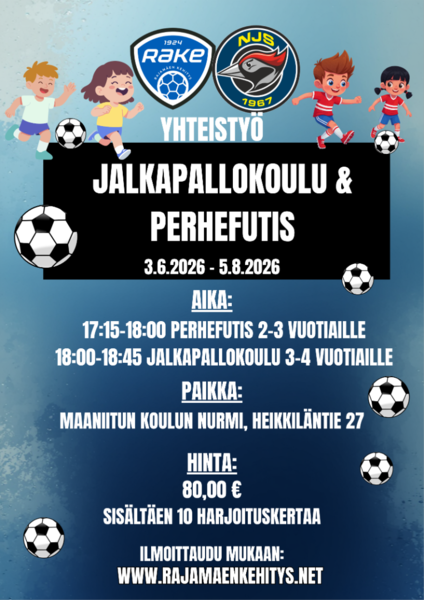 Kirkonkylällä Jalkapallokoulua ja Perhefutista!