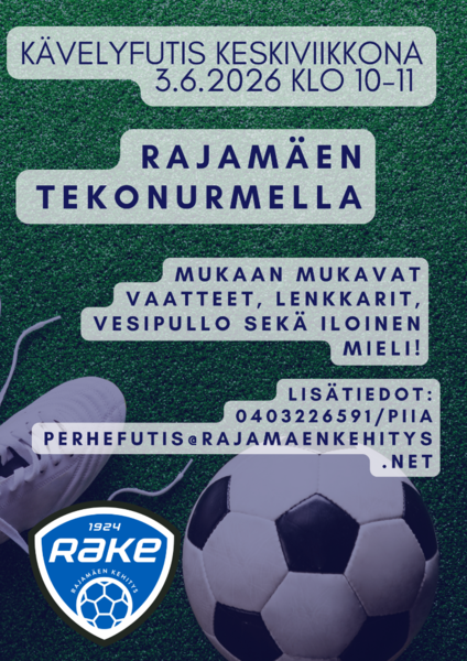 Kävelyfutista tekiksellä!